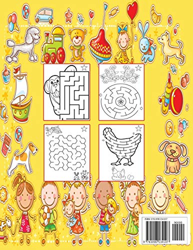 Easy Mazes for Toddlers: Toddler Maze Activity Book - Image 2