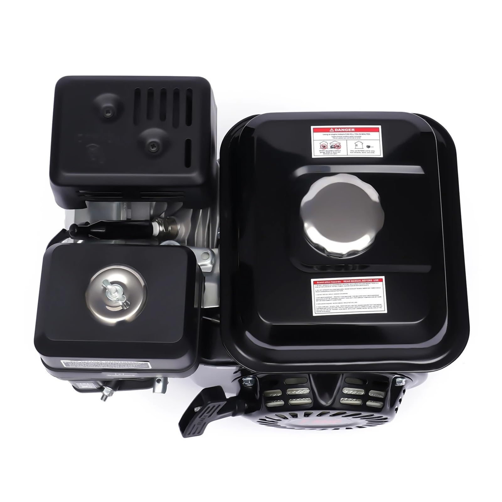 Motor De Gasolina 5100 W, Monocilíndrico, 4 Tiempos, OHV, 7,5 HP, Portátil, Bajo Ruido Rendimiento Potente