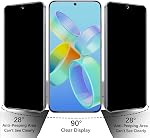 [2 Pack] Bencuku Privacy Screen Protector for Samsung Galaxy S25 FE Anti Spy Tempered Glass, Anti Scratch, Bubble Free