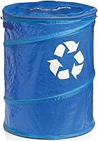 Coghlan's 29.5 Gallon Pop-Up Recycle Bin - Collapsible Portable Garbage Can for Camping, Travel, Outdoors