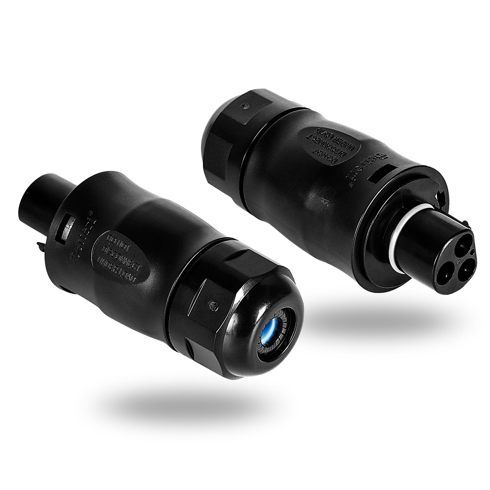 Jadeshay Betteri BC01 Cable Connector, Power Connection Socket Power Plug Power Connector,IP68 Waterproof 3-Pin Power Connection Plug,for Hoymiles Deye Micro Inverter (Size : Male)