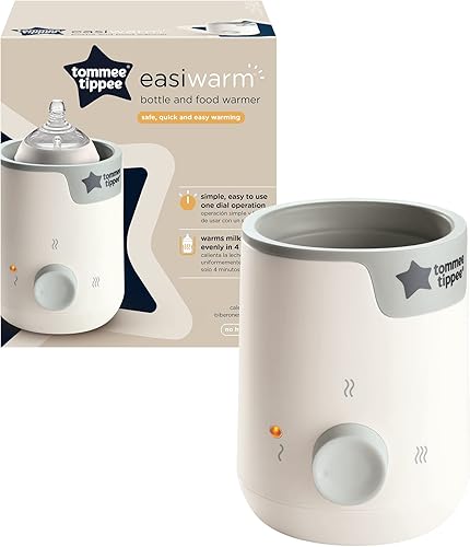 Miniatura 17 de Tommee Tippee Biberón portátil de viaje y calentador de alimentos, aislamiento térmico, frasco de acero inoxidable con tapa a prueba de fugas