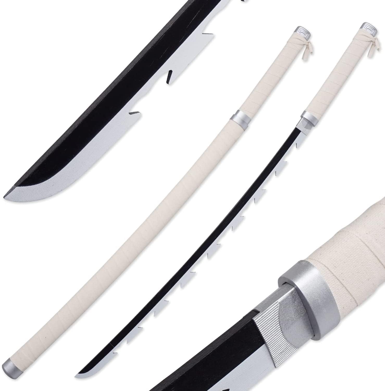 LQZJG Anime Espada de bambú Cosplay，Hashibira Inosuke