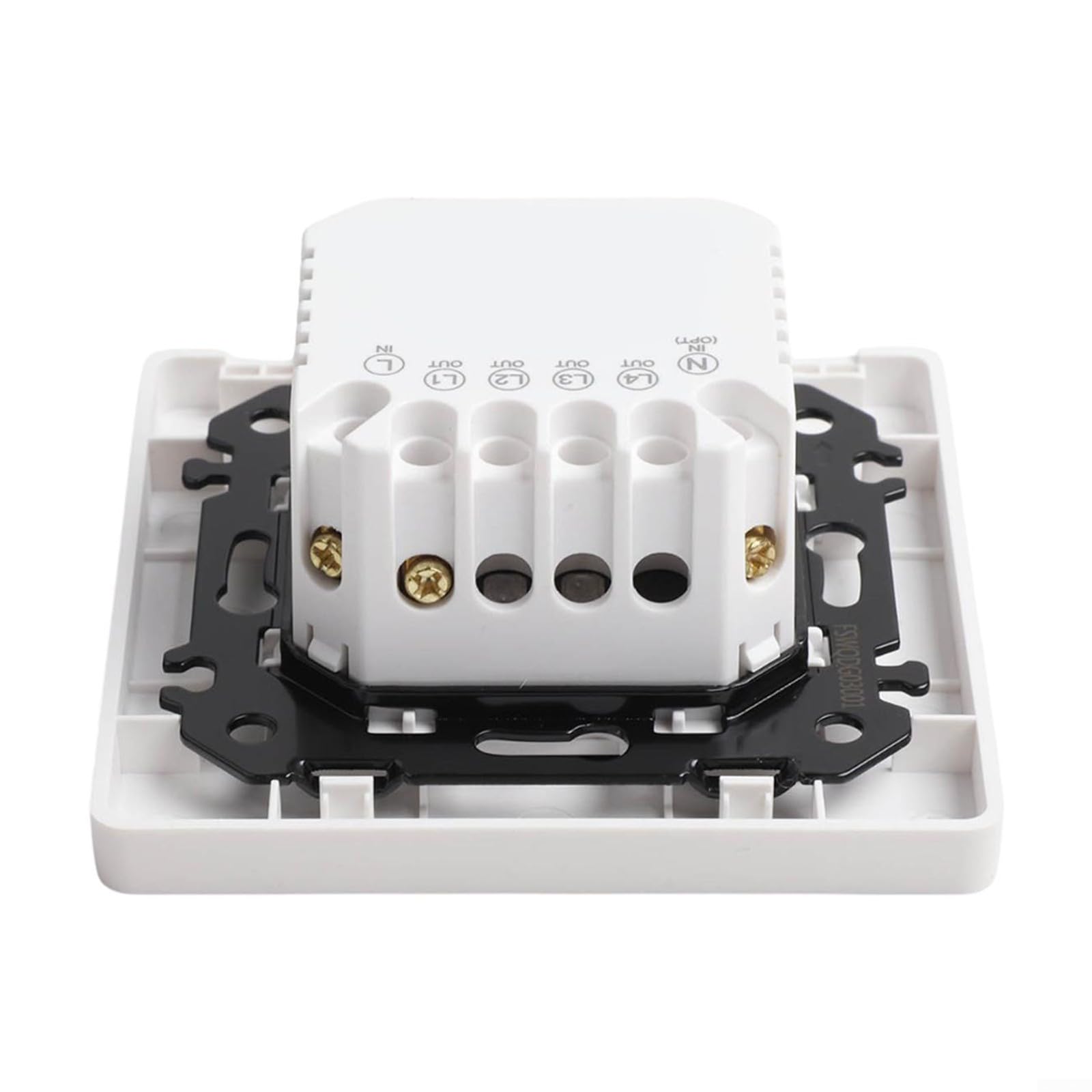 DAZZLEEX Interruptor de luz ZigBee para hogares inteligentes, tacto innovador y rendimiento fiable con control RF (3 bandas blancas)