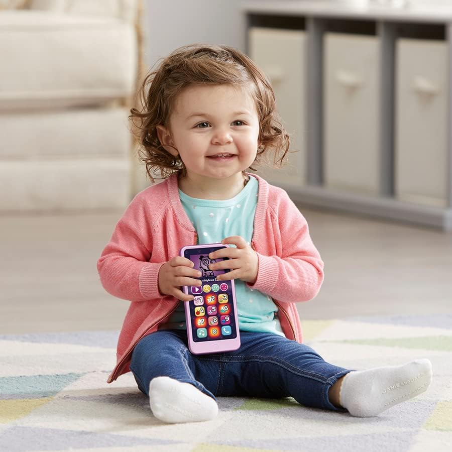 Vtech Emoti'Fun Téléphone Rose : Jouet Éducatif et Amusant pour Enfants dès 3 Ans - Description