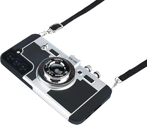 Miniatura 7 de Awsaccy Emily in Paris - Funda de teléfono para Samsung Galaxy S23 Ultra 5G de 6.8 pulgadas, funda de cámara vintage, bonita funda de silicona de