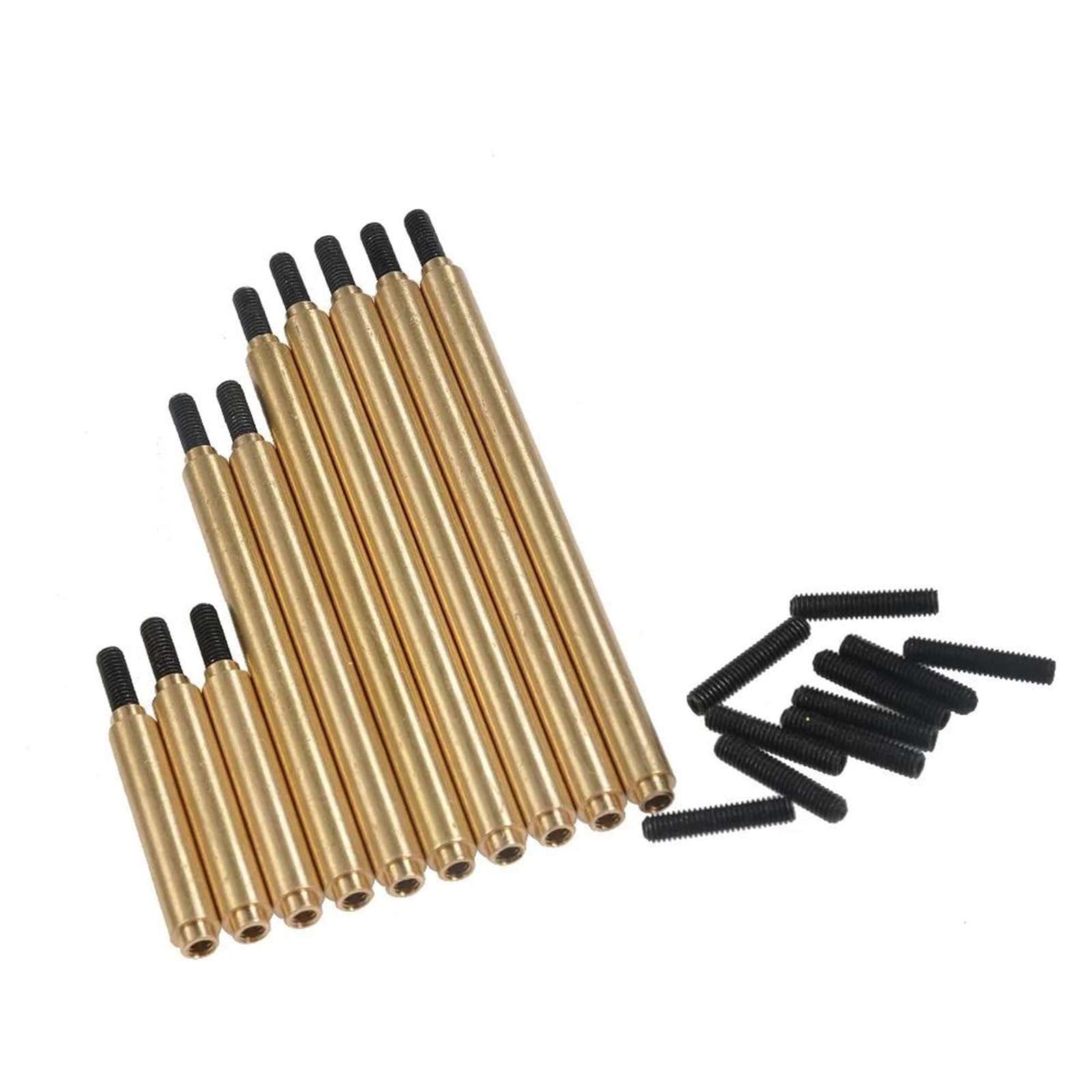 Varilla de Tracción para TRX4 Piezas De Coche Modelo RC 1/10, 10 Uds., Vínculos Chasis, Varilla Tracción Suspensión, Enlace Metal Dirección