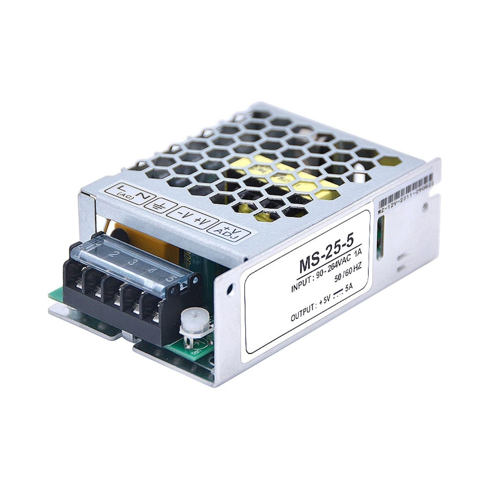 FCARUMIQP Ms-25-5 25W 5V 5A Car Appliance Inverter Small Size Switching Power Supply 1Pcs