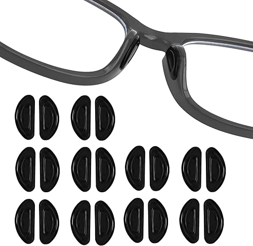 Miniatura 8 de Almohadillas de nariz para lentes, almohadillas de nariz para lentes, 0.079 pulgadas de grosor, almohadillas adhesivas para la nariz, almohadillas