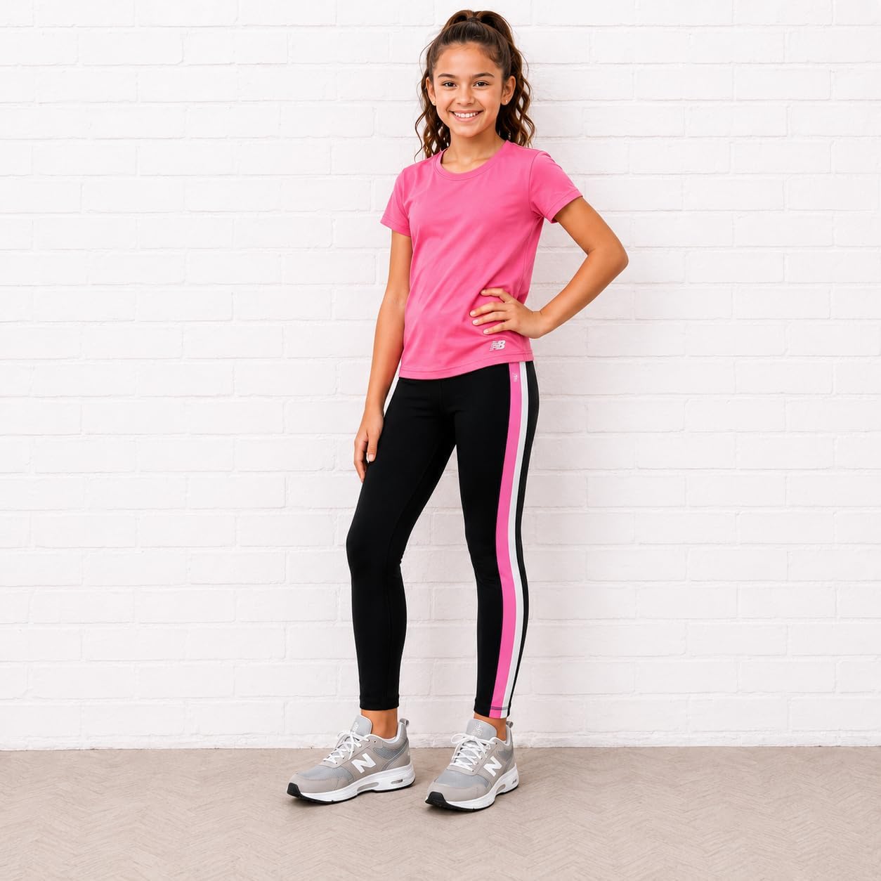 New Balance Girl's Performance Leggings (Big Kids)