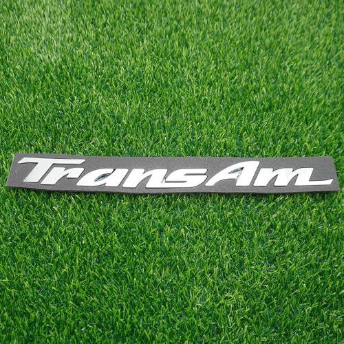 Placa de identificación Trans Am 1993-2002 de puerta con letras 3D cromadas 2