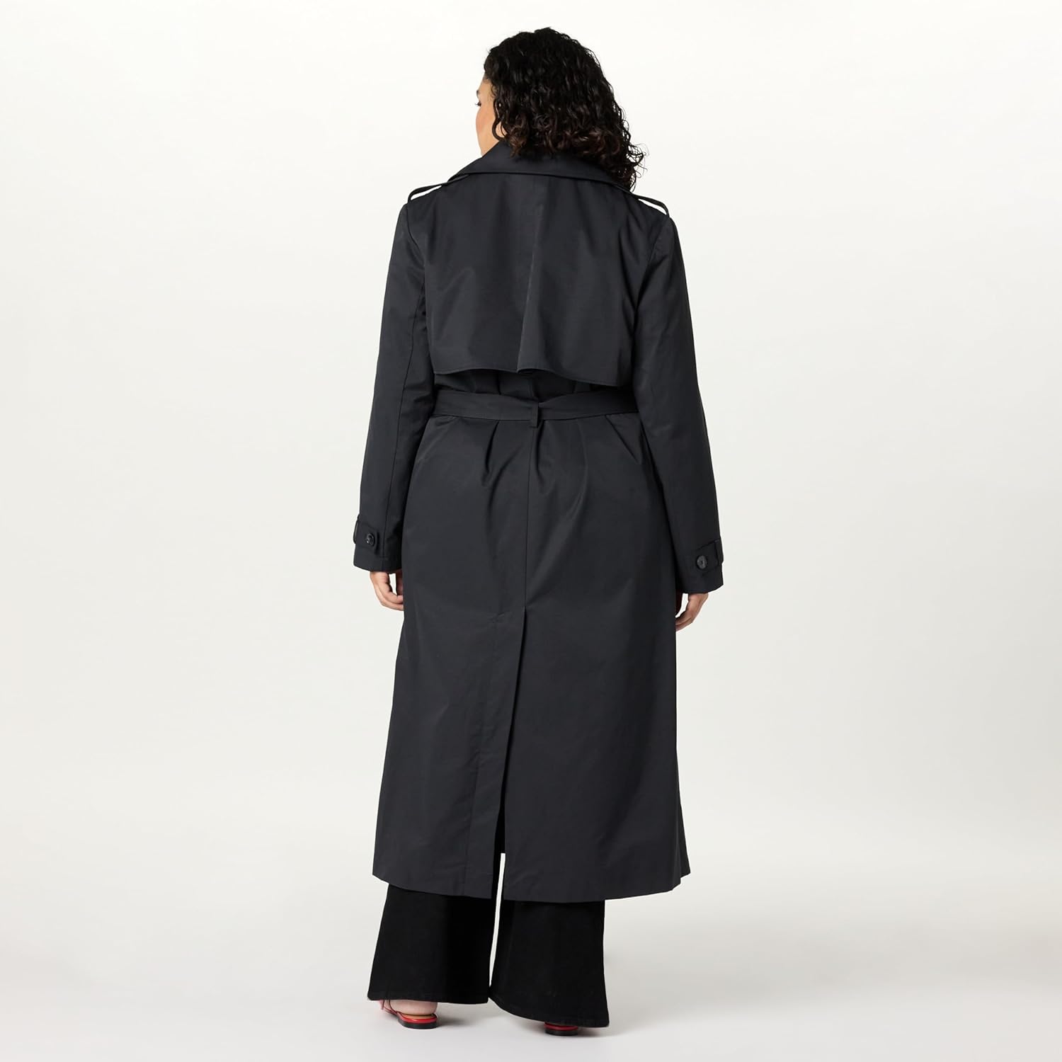 The Drop womens Emilia Elongated Trench - Image 6