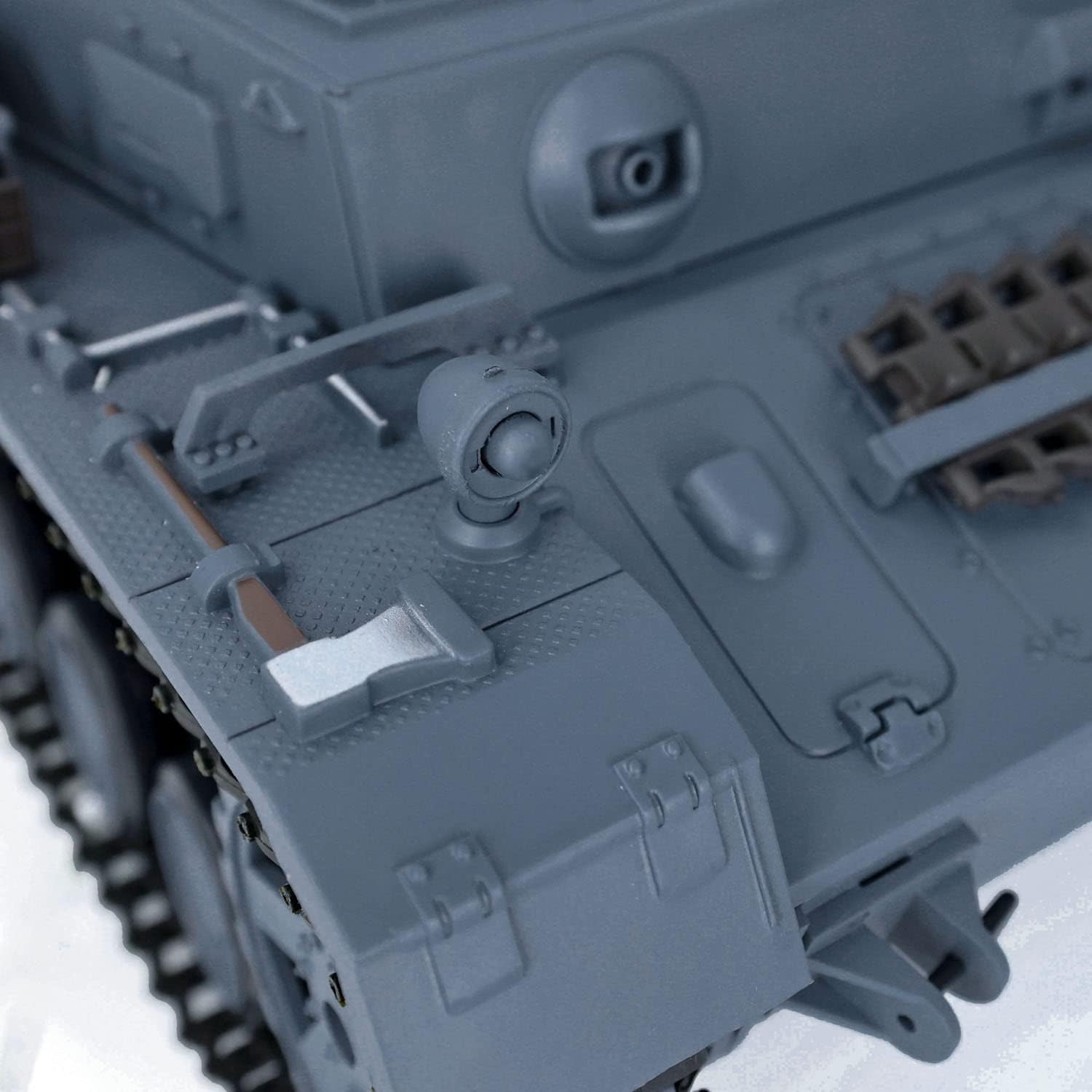 Heng Long US in Stock, RC Tank 2.4G 1/16 7.0 Plastic German Panzer Iv F2 RTR Tank Model 3859 Infrared Combat 340 Rotating Turret Smoking Generator BB Pellets BB Shooting Airsoft