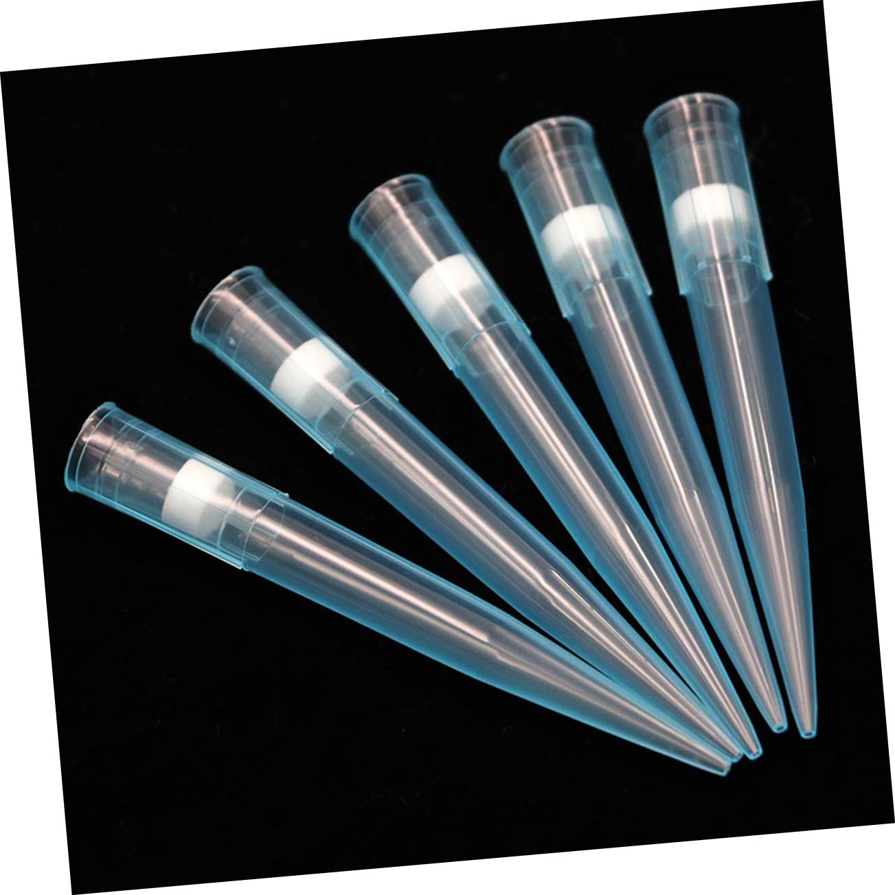 500pcs Pipette Tips for Liquid Transfer Fit for Pipettor Models Low Liquid Retention for Lab Experiments and Projects