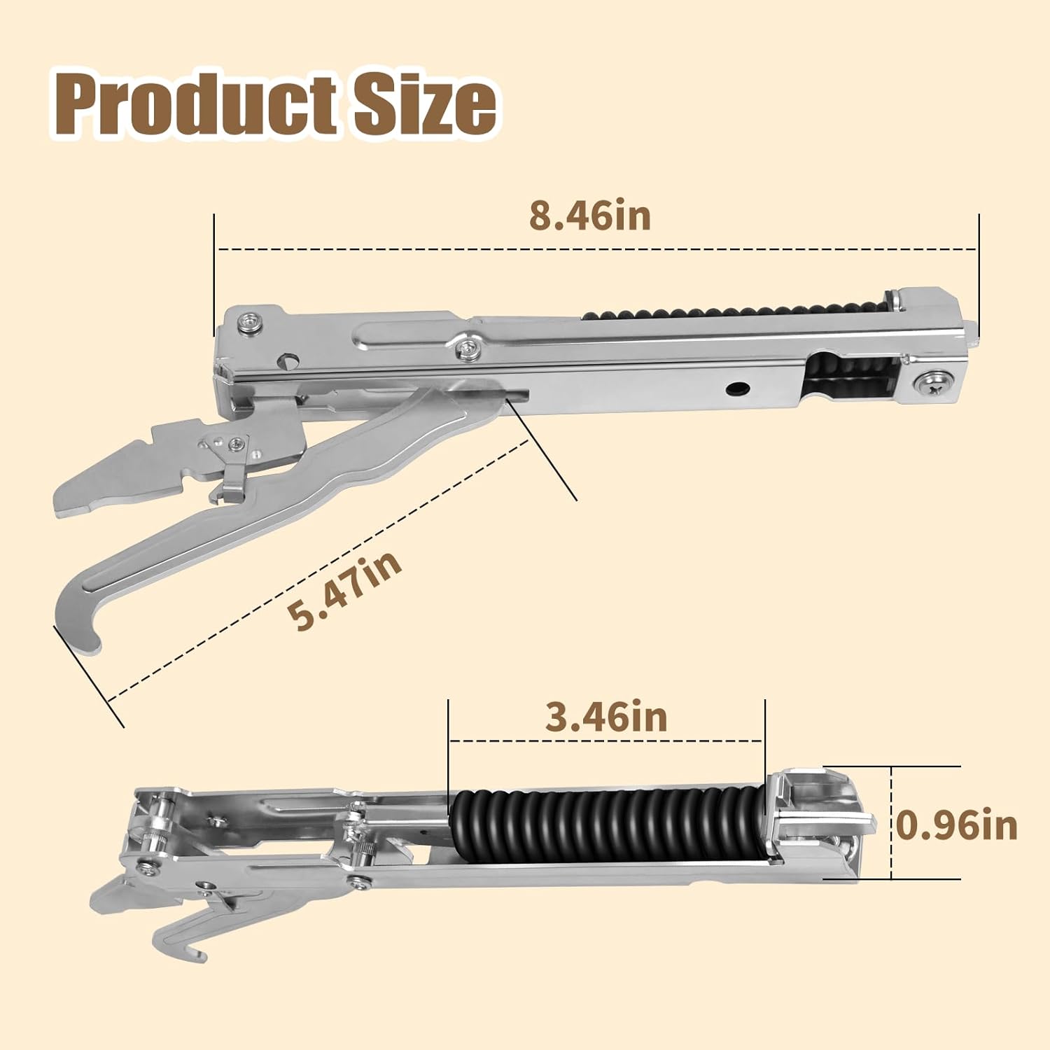 2 PCS 318024747 318024715 Oven Door Hinge Replacement Part Compatible with Frigidaire, Kenmore and Sears Ovens and Ranges,Replacement Part Number# AP4365966 1472436 318024714 AH2345318 EA2345318