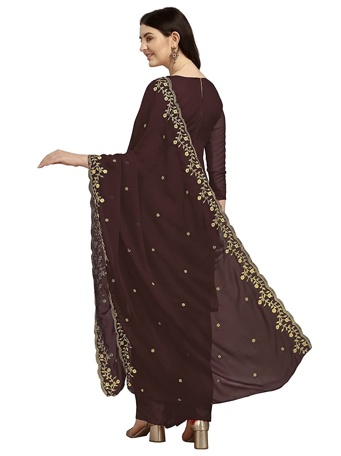 Nimbark Indische pakistanische Partykleidung Salwar Kameez Anzug Set für Frauen bereit zu tragen Punjabi Kleid Patiala Party Wear Kleid