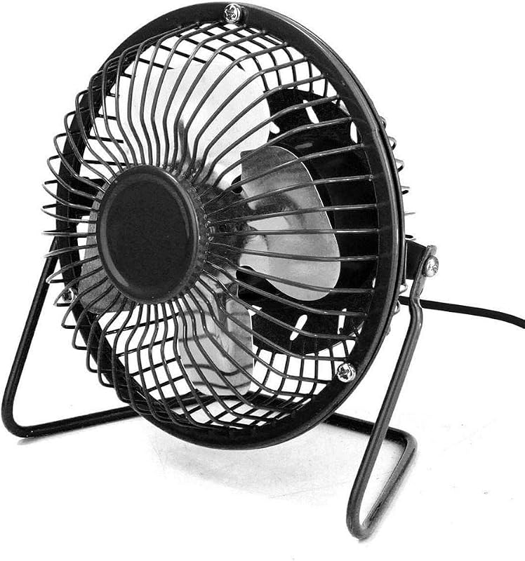 Mini USB Masaüstü Metal Taşınabilir Fan, Ev ve Ofis Kullanımı için İdealdir Sessiz çalışır 4 İnç Metal Usb Mini Vantilatör