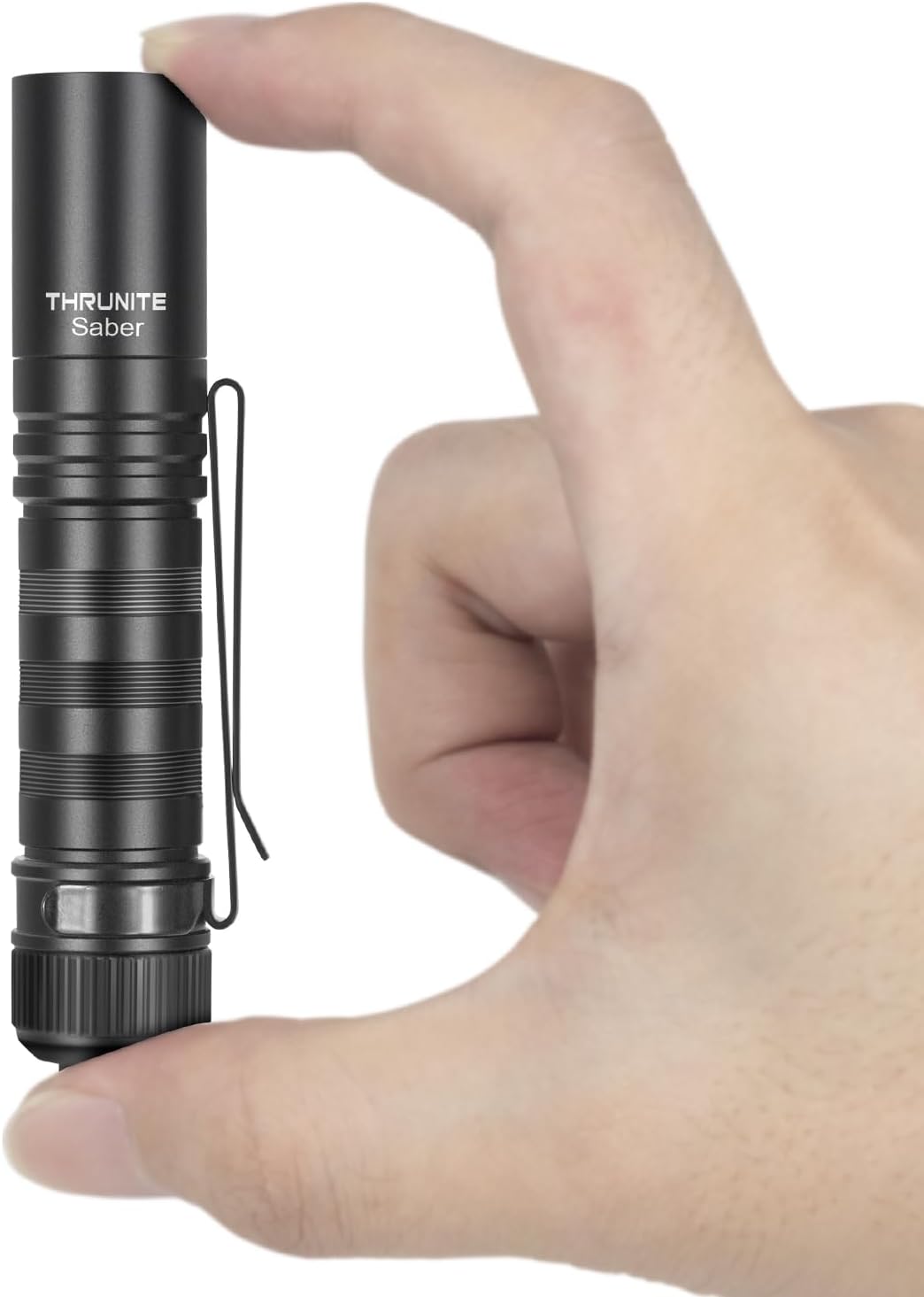 ThruNite Saber 659 Lumens AA Flashlight Rechargeable, High Performance SST20 Cool White LED EDC Light