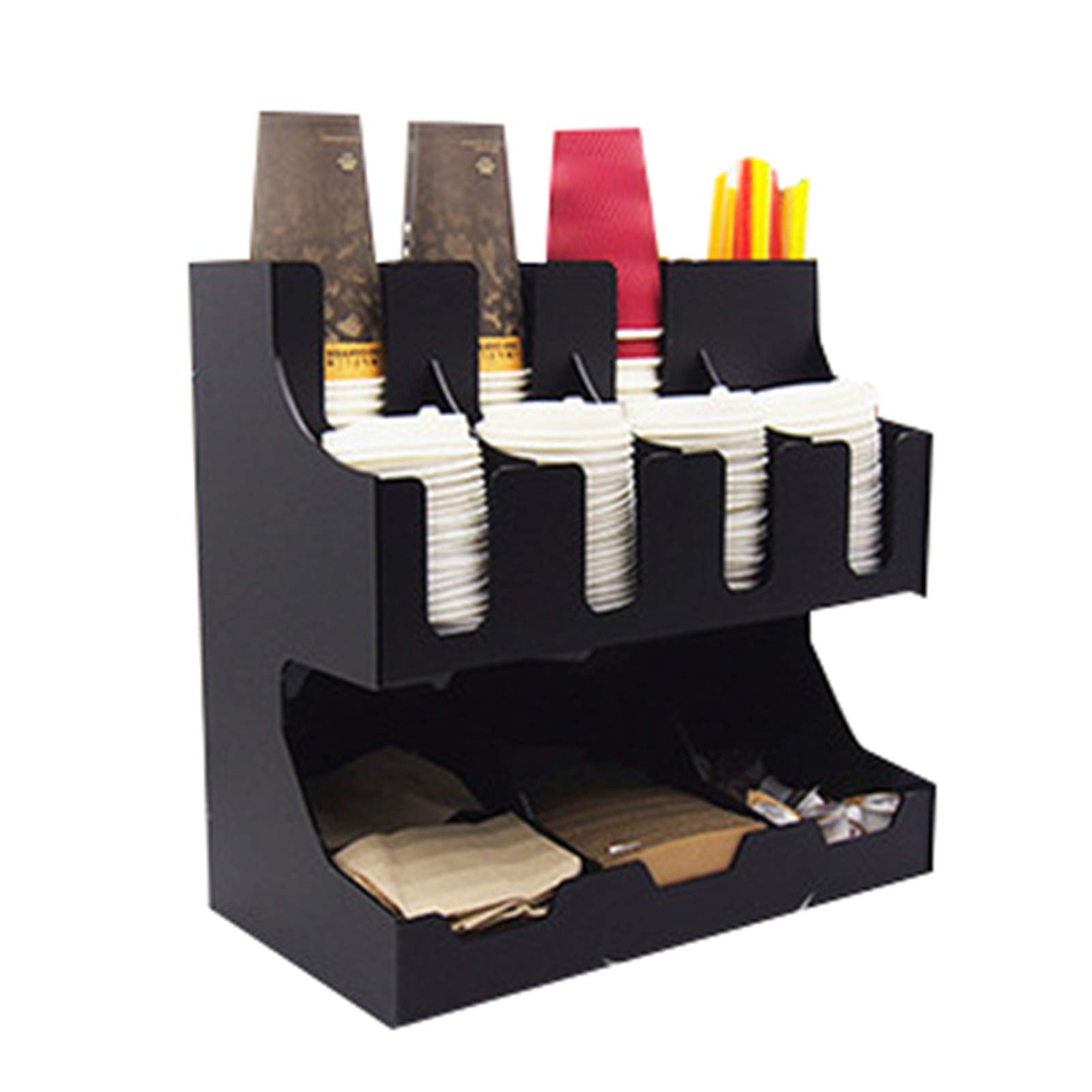 Porte-gobelet café multi-compartiments pour cafétéria active