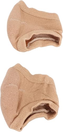 Miniatura 9 de CHICIRIS Calcetines hidratantes para el talón, 4 pares, calcetines de gel de spa sin dedos para el cuidado del tratamiento de pies, reparan talones