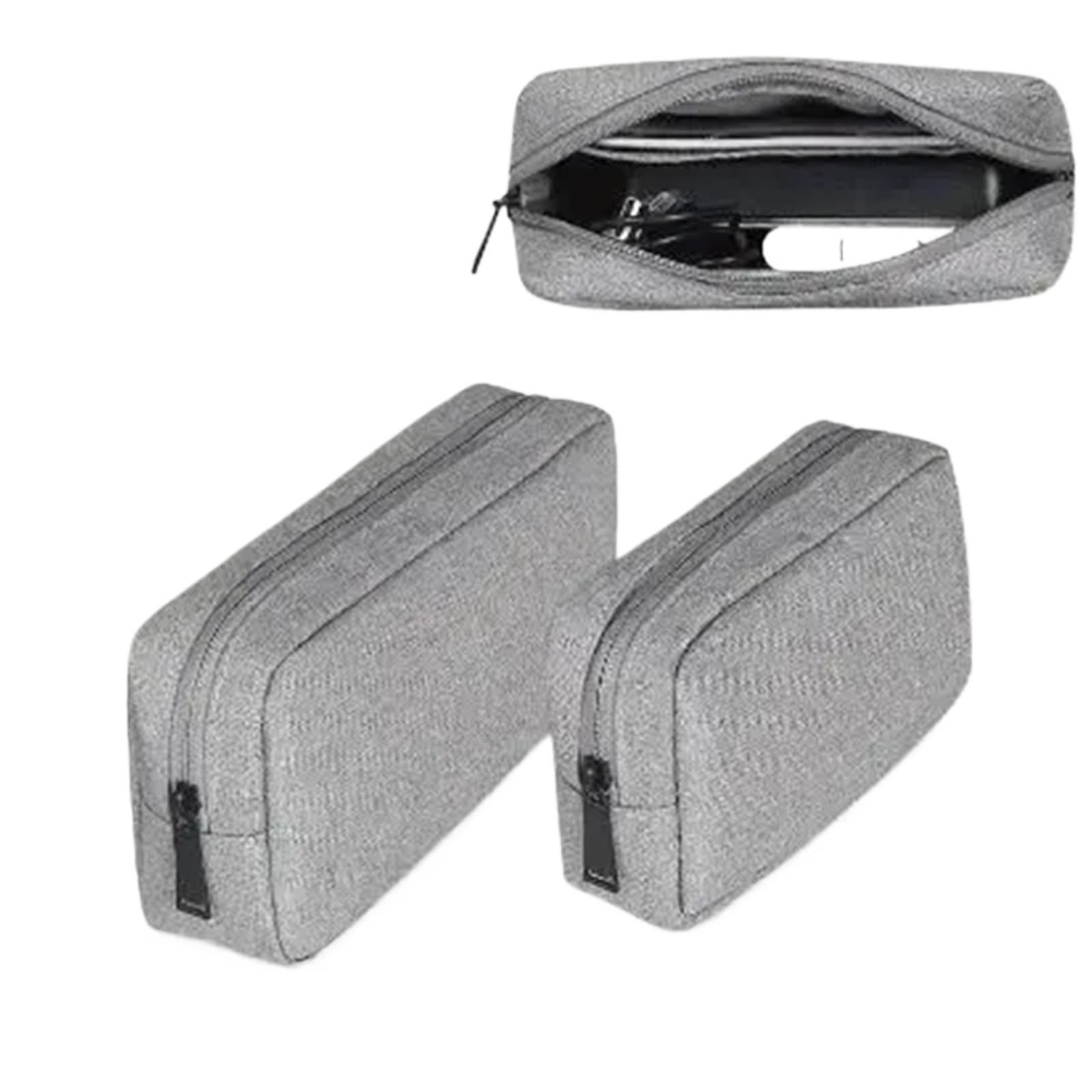Sac De Câble Lot de 3 Sacs de Rangement étanches for Accessoires numériques, for câbles USB, Organiseur de Voyage Portable de Grande capacité