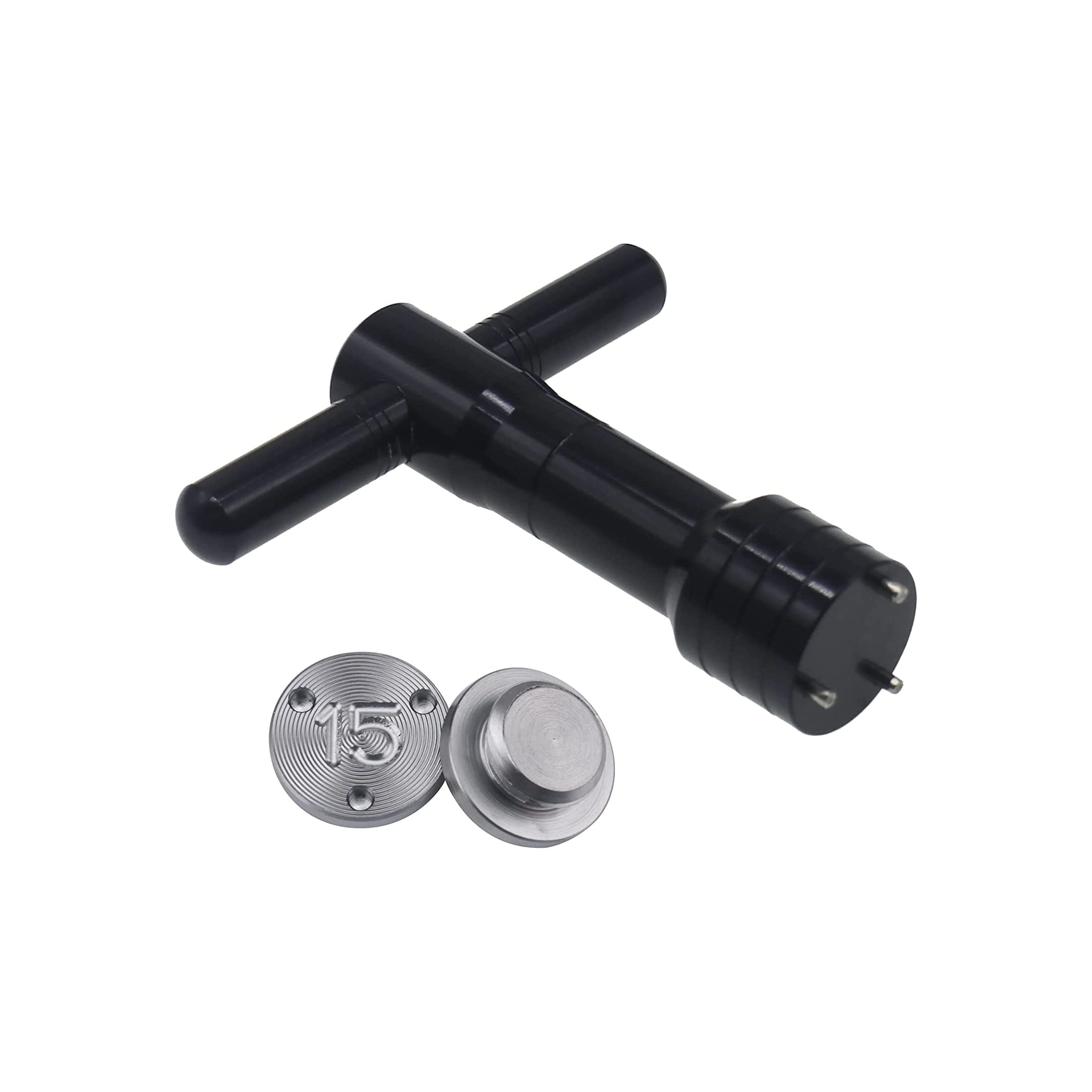 DAZUZ Golf Weights Screws with Wrench Tool for Taylormade TP Collection & Spider Mini Putter (Black-15g)