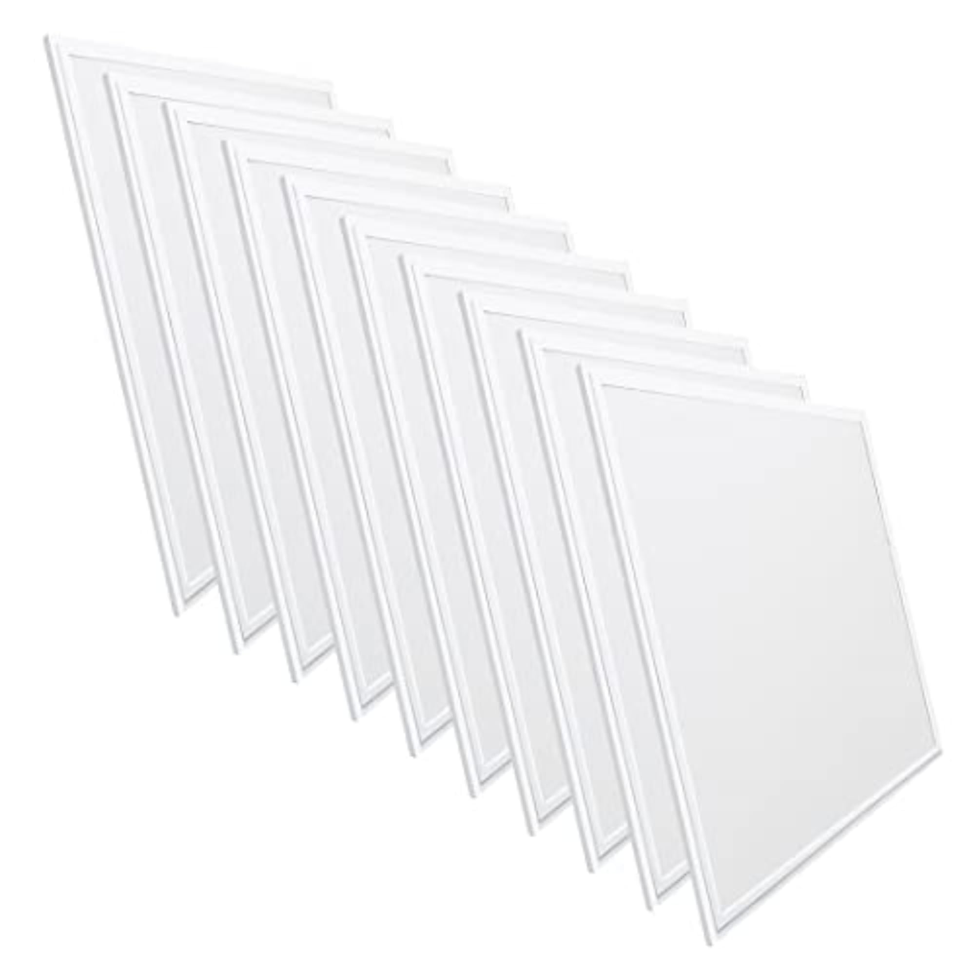 Pack 10x Panel LED Slim 60x60cm, 44W, Color Blanco Neutro UGR19, 4000 Lumenes. Driver incluido.