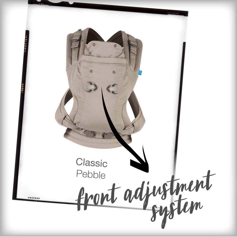 Diono We Made Me Imagine Classic, 3-in-1 Baby Carrier Newborn to Toddler With Front Carry & Back Carry, Ergonomic, Comfortable, Pebble