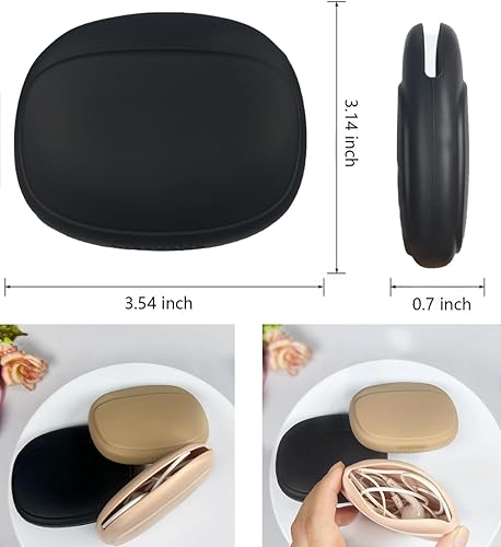 Miniatura 2 de Funda de silicona para auriculares - Estuche de almacenamiento para cables de datos - Mini caja de llaves - Bolsa de almacenamiento portátil para