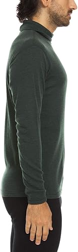 Miniatura 3 de Minus33 Merino Wool 712 Kinsman - Cuello de tortuga de peso medio para hombre, tela renovable sin picazón