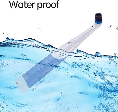 Miniatura 9 de Reveal Power Scrubber Sonic Cepillo de limpieza eléctrico con 4 cabezales de cepillo para bañera cocina azul