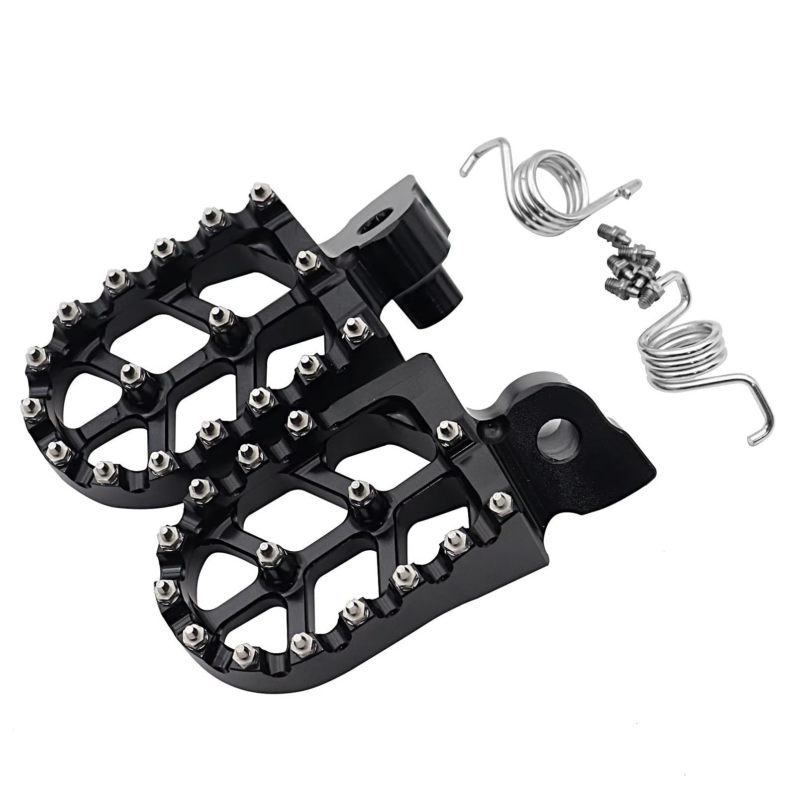 Compatibile Con YAMAHA Per XTZ700 Per TENERE Per RALLY Per EDITION Per TENERE 700 2019-2024 Accessori Universali Per Pedane Per Moto Poggiapiedi Moto(Black)