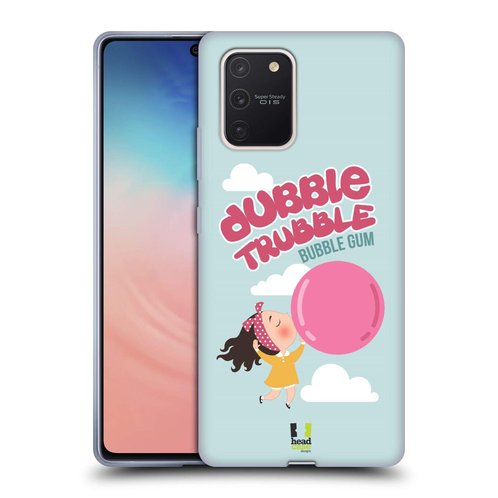 Head Case Designs Dubble Trubble Bubble Gum Vintage Ads Series 2 Soft Gel Case Compatible with Samsung Galaxy S10 Lite