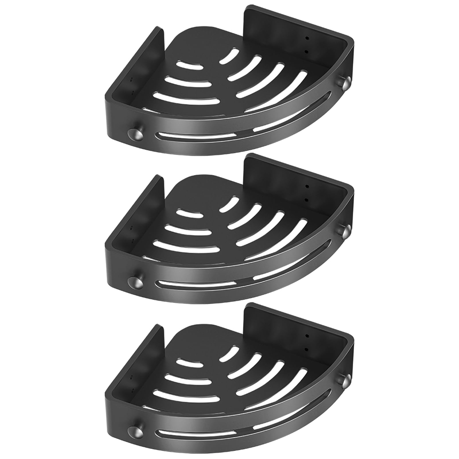 LINASHI Shower Caddy Suction Cup No Drilling Easy to Install Self-Adhesive Non-Slip Large Load-Bearing Hook for Bathrooms Kitchens