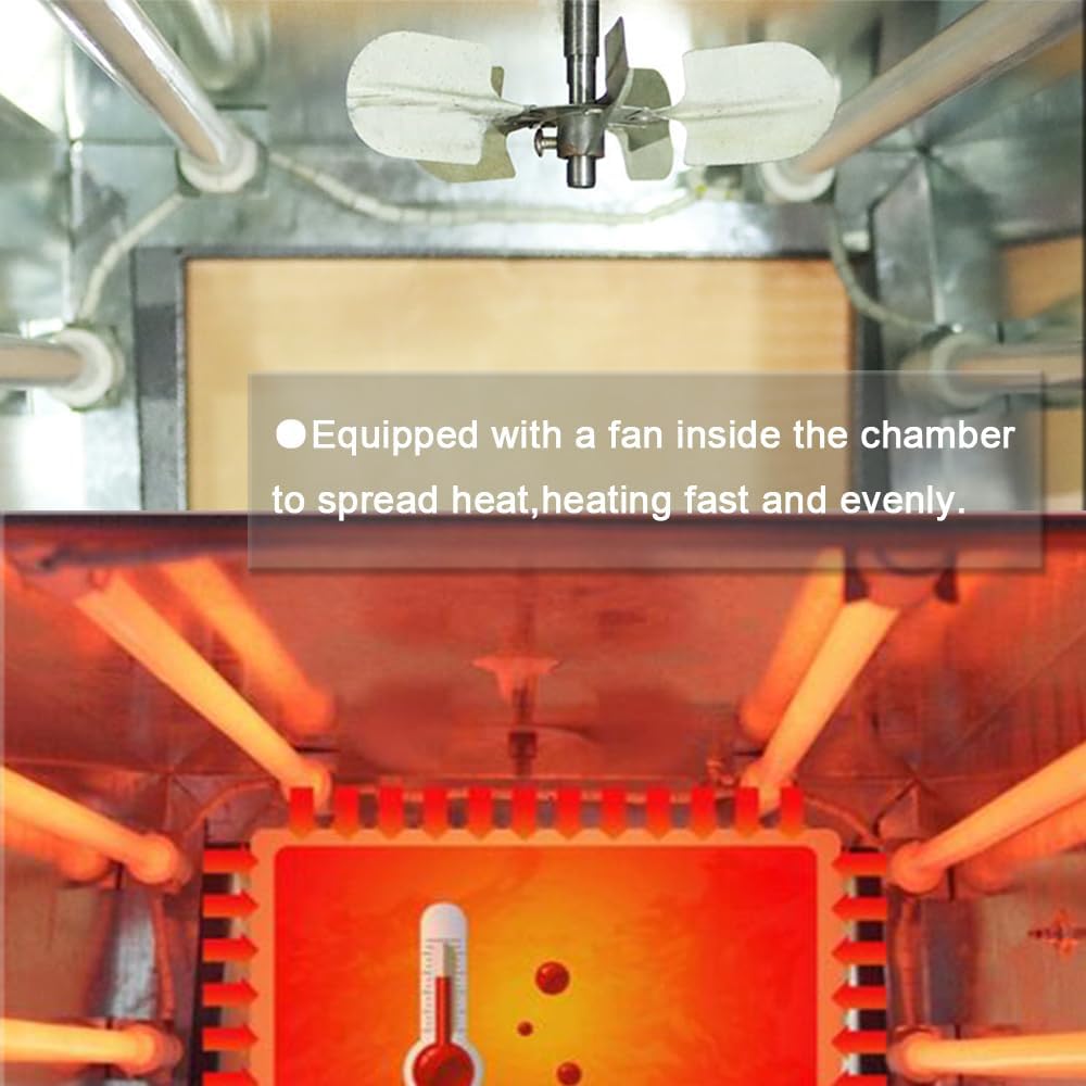 HayWHNKN Industrail Heat Tunnel Shrink Wrap Machine Heat Shrink Packaging Machine Shrink Wrap Machine for Packaging(Chain Conveyor)220V 5.5kw