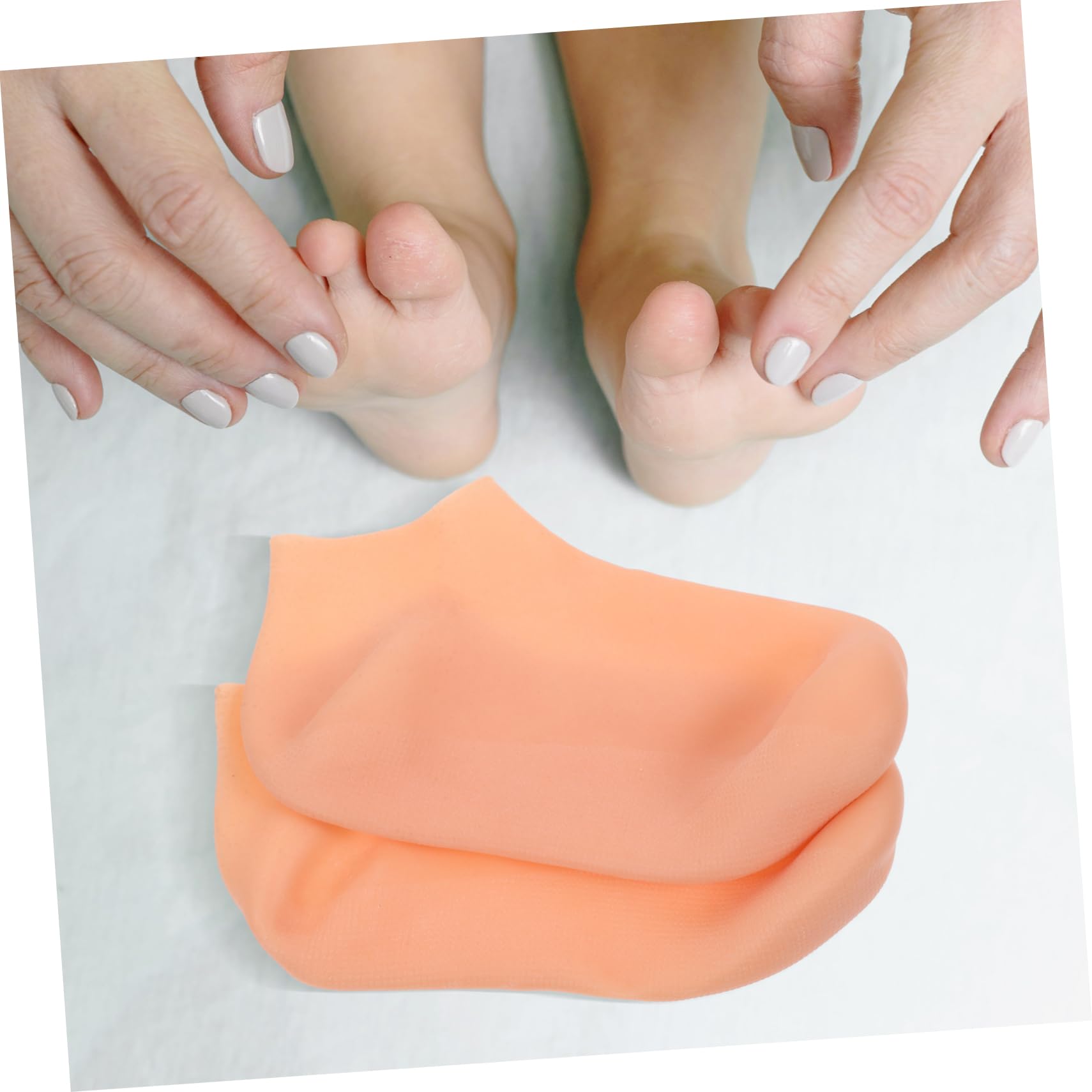 PLAFOPE Womens Moisturizing Gloves Overnight Cream Socks for Dry Skin Care Pair