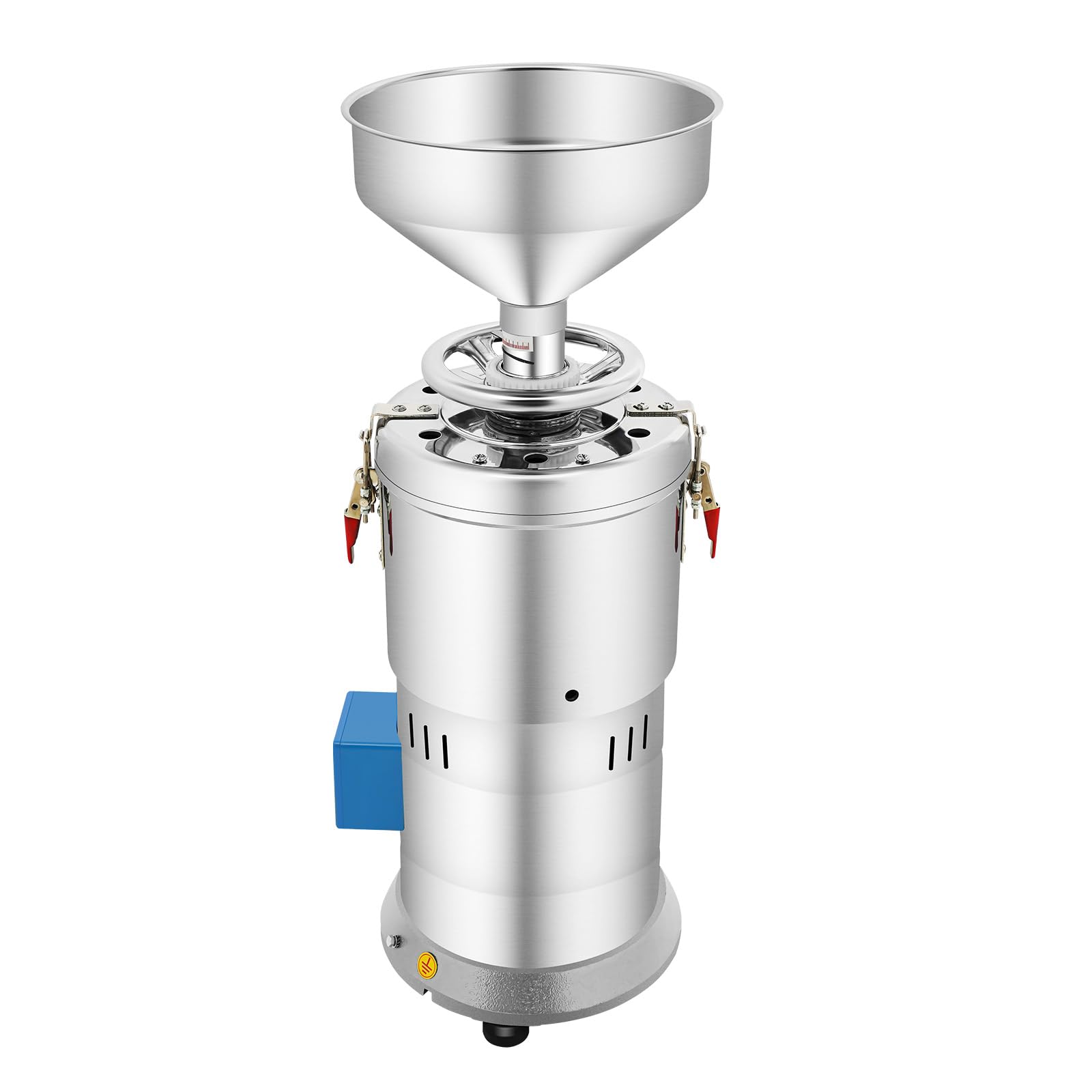 Nut Butter Machine, Electric Grain Grinder Peanut Butter Maker, Commercial Peanut Butter Machine, Stainless Steel Peanut Butter Maker for Groundnut, Almond, Cashew Nut and Sesame, 33lb/h 110V 1100W