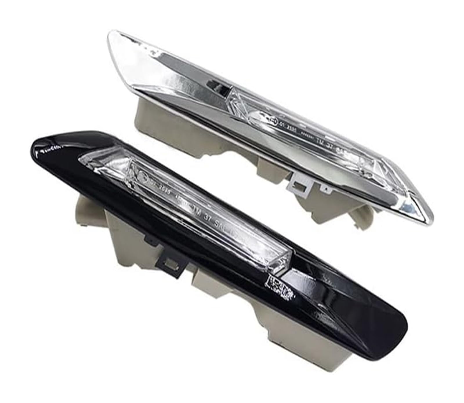 Intermitentes Automóviles Para Serie 5 F10 F11 F18 2011 2012 2013 1 Par Luces Placa Esquina Marcador Lateral Montaje Izquierdo Y Derecho 63137154167(blanco,1pair)