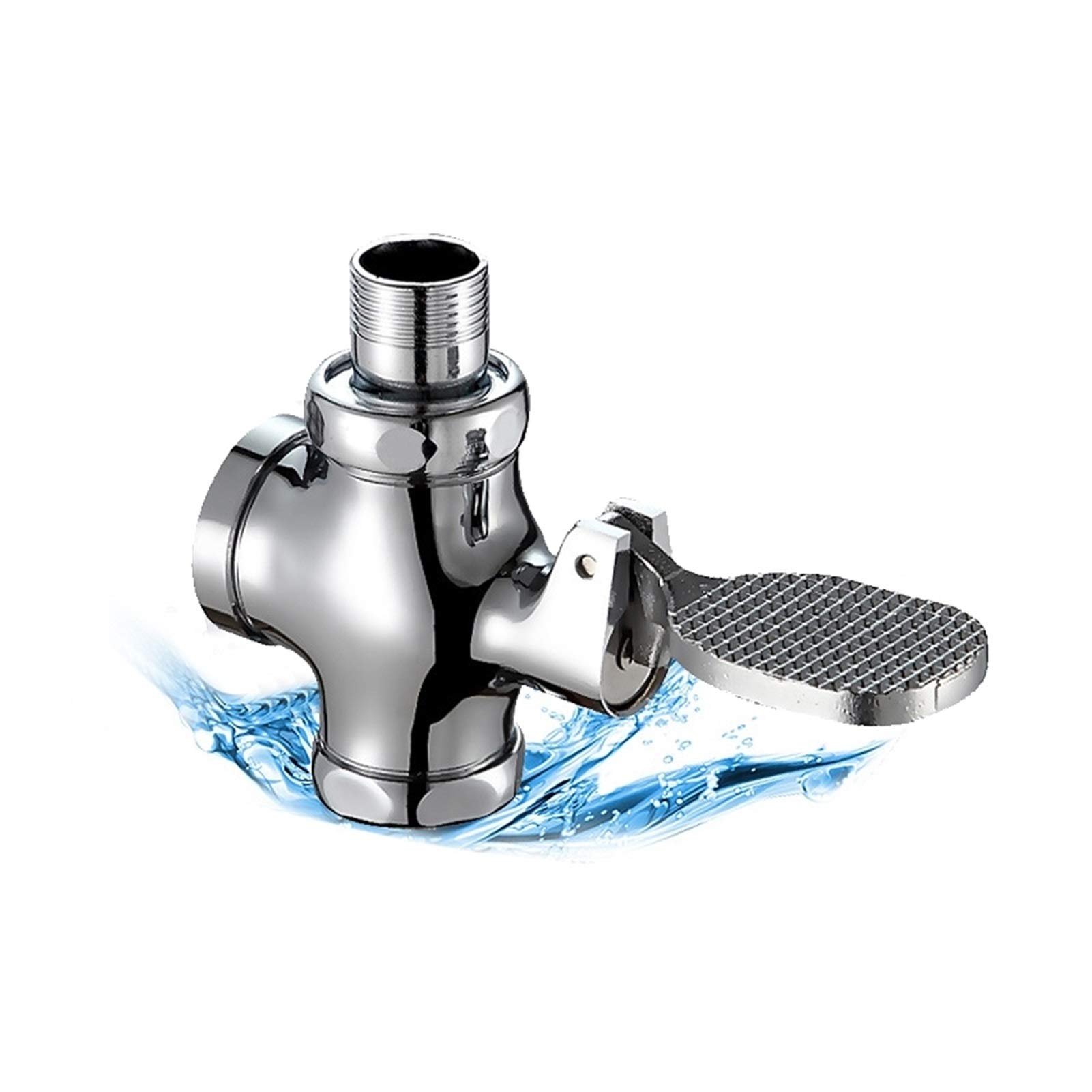 Buy Foot Valve Bathroom Toilet Urinal Flush Valve Flushing Pedal Foot Pressing Type Public