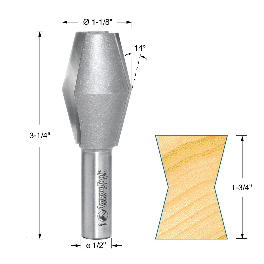 Tubos De Reducción Amana Tool BU-560 - Para Cortadores De Inserción