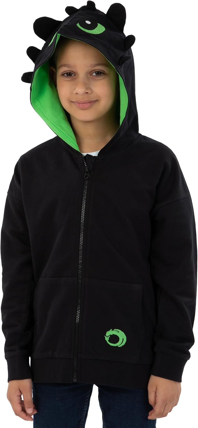 How To Train Your Dragon Boys Hoodie, Kids Hoodies, Dragon Boys' Fashion Hoodies & Sweatshirts - Image 2