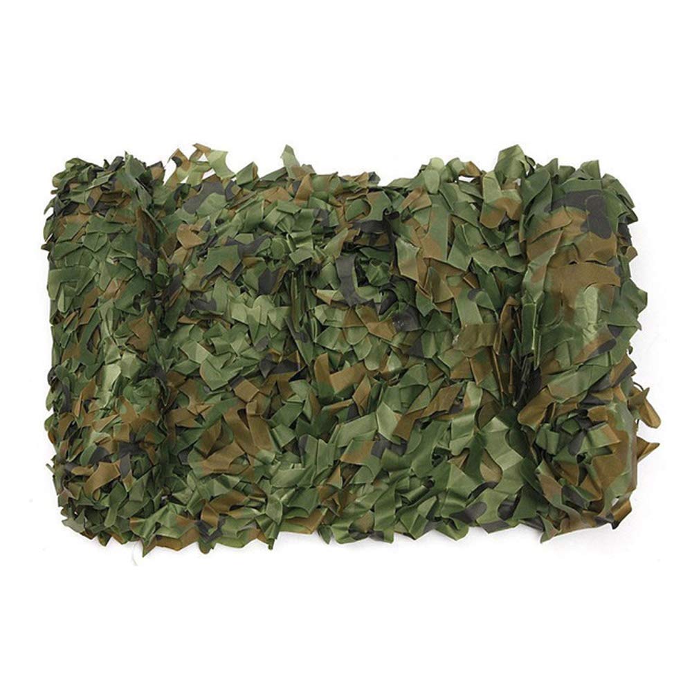 Red de Camuflaje Poliéster Oxford para Sombrilla Cámping Caza Decoración Abrigo Sombra de la Tienda Selva 4m x 5m