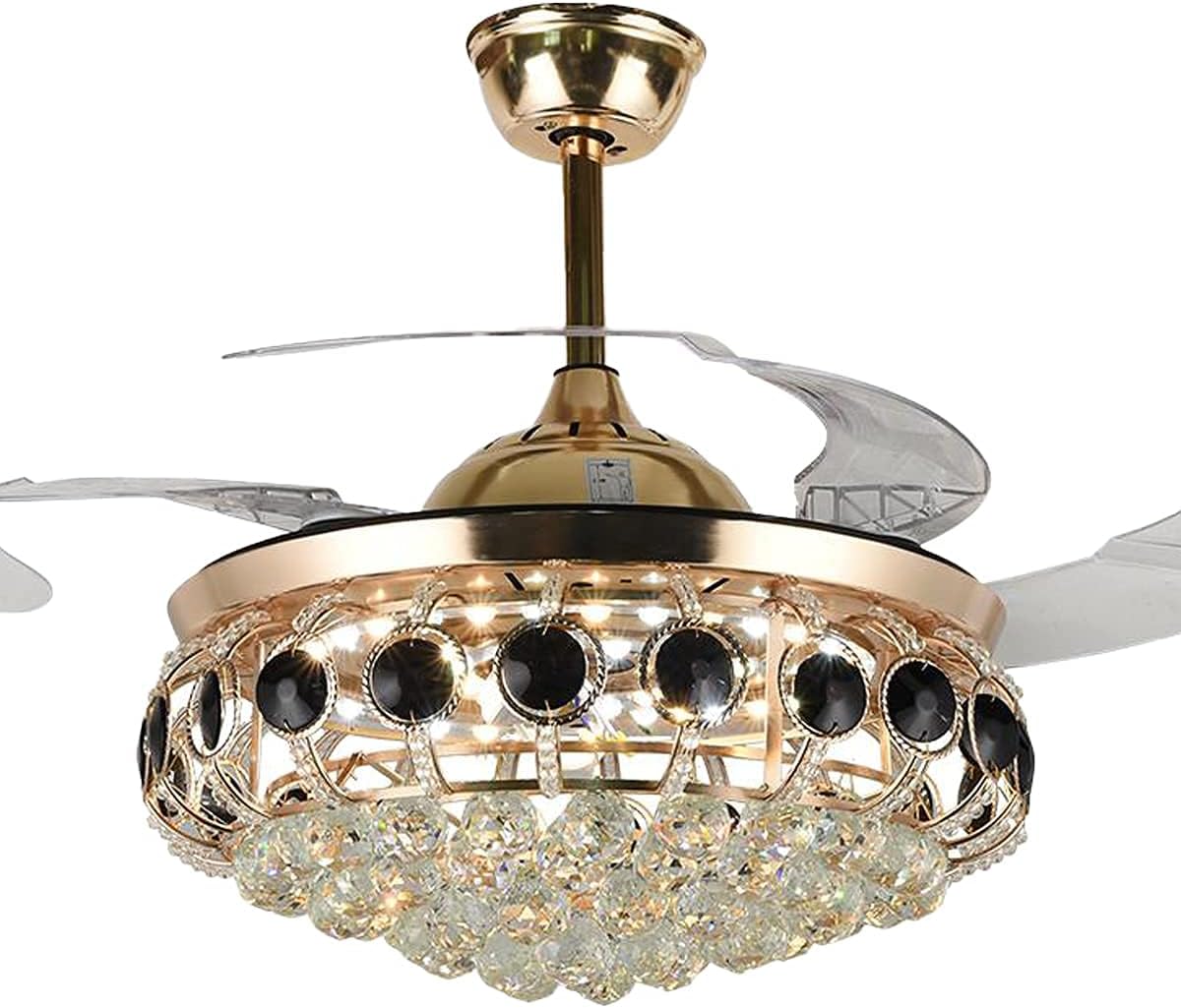 Black Friday - 80% OFF Modern Fandelier with Remote, 42” Retractable Ceiling Fan with Light, Indoor Chandelier Ceiling Fan 3 Speeds 3 Colors Lighting Fixture Stylish Furniture Get Special Price Modern Fandelier with Remote, 42” Retractable Ceiling Fan with Light, Indoor Chandelier Ceiling Fan 3 Speeds 3 Colors Lighting Fixture Stylish Furniture