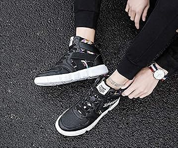 Amazon | [アスペルシオ] ハイカット シューズ スニーカー メンズ