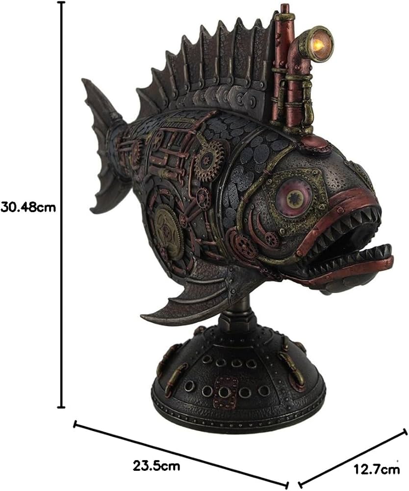 Steampunk fish スチームパンク　魚 天空の城ラピュタ Steampunk fish スチームパンク魚 天空の城ラピュタ