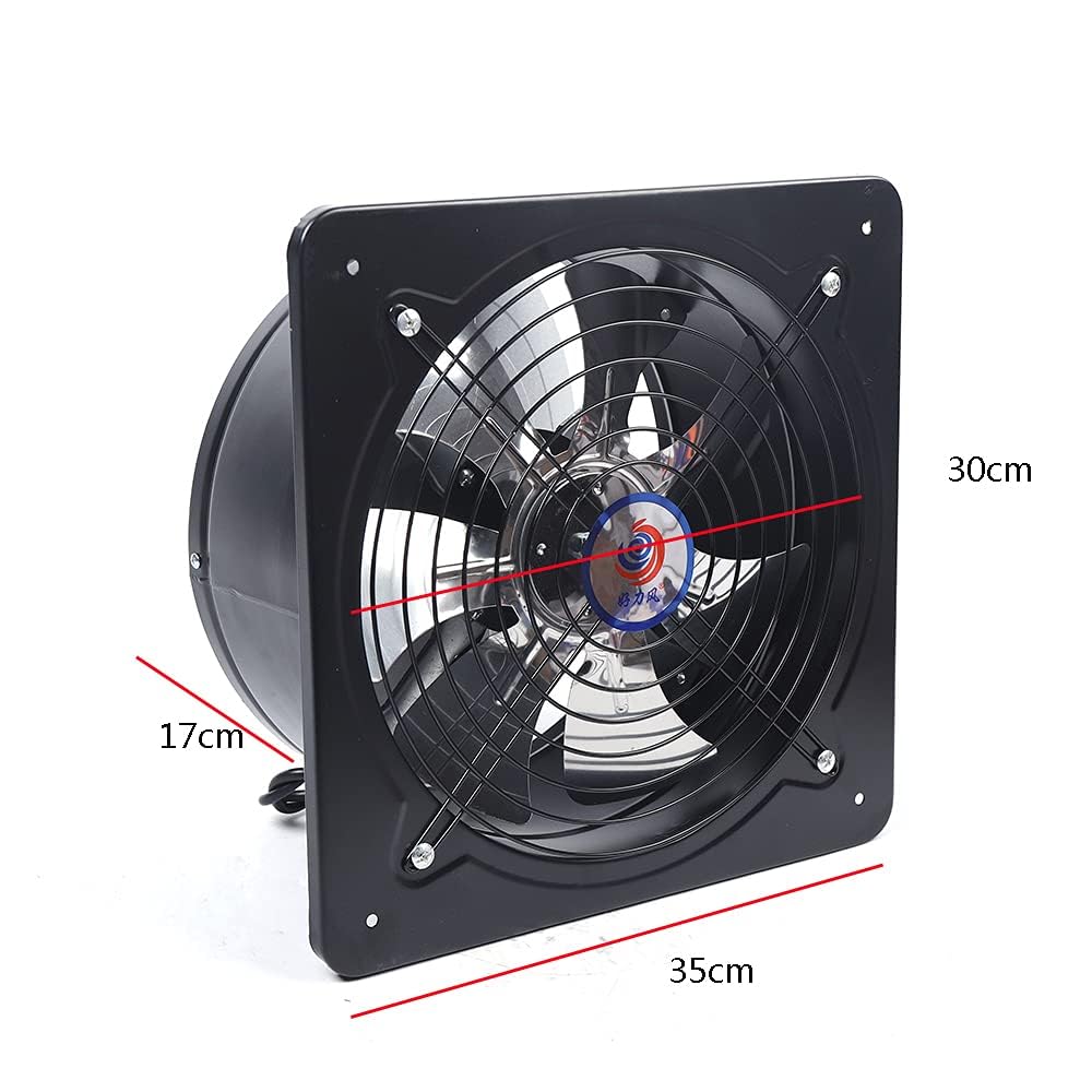 Explosionsgeschützter Ventilator – industrieller axialer Entlüftungsabzug für Sprühkabinen und Lackdämpfe – Hochgeschwindigkeits-Nutzluftgebläse für Abluftstrommanagement