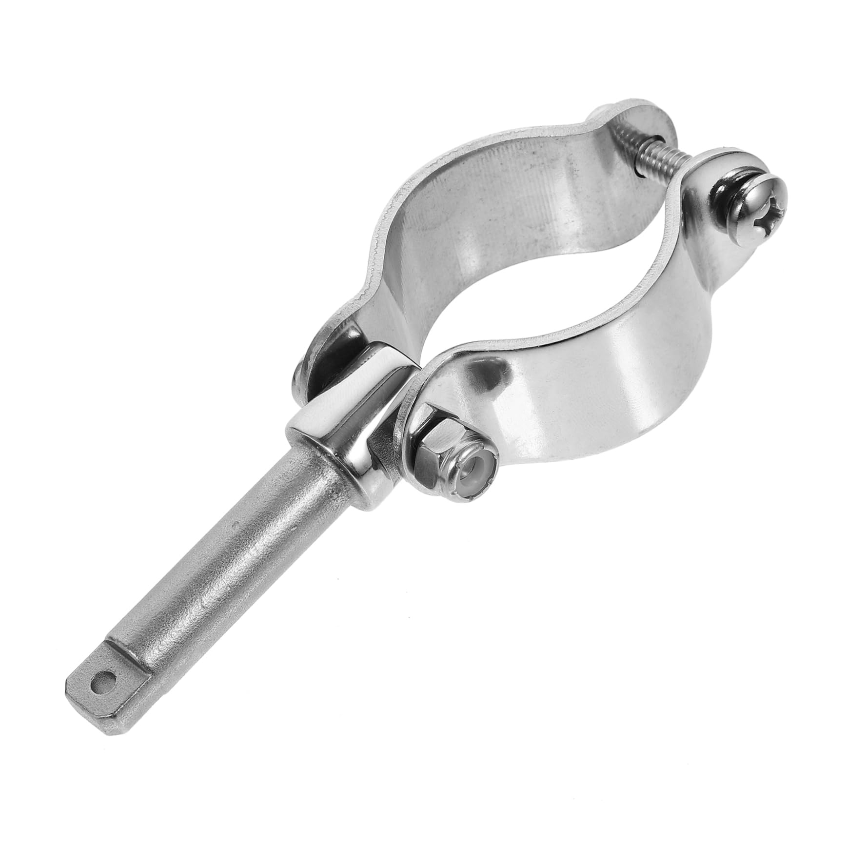 NULYLU Kayak Accessory Kayak Paddle Holder Fixing Base Stainless Steel Paddle Stand