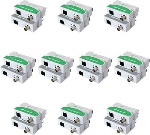 Miniatura 9 de ActualizadoConvertidor LINOVISION POE sobre coaxial EOC IP sobre coaxial Max de 3000 pies de potencia y transmisión de datos sobre cable coaxial