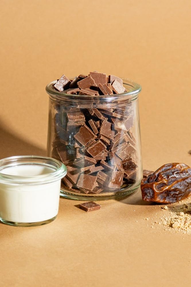 Bio Dattel-Schokochips Vollmilch | 40% Kakaoanteil | mit Datteln gesüßt
