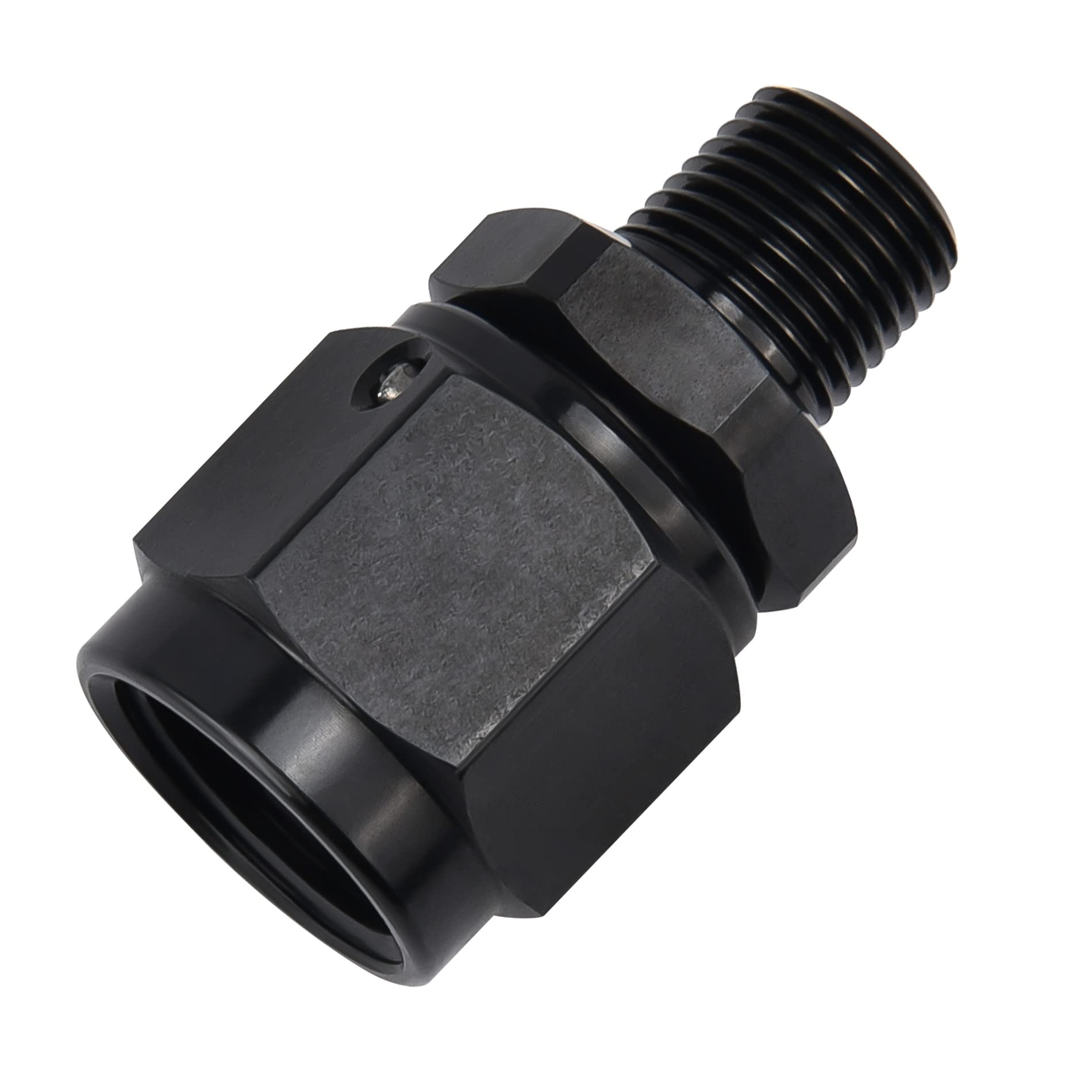 EVIL ENERGY 6AN Female to 1/8" NPT Male Swivel Fitting Aluminum